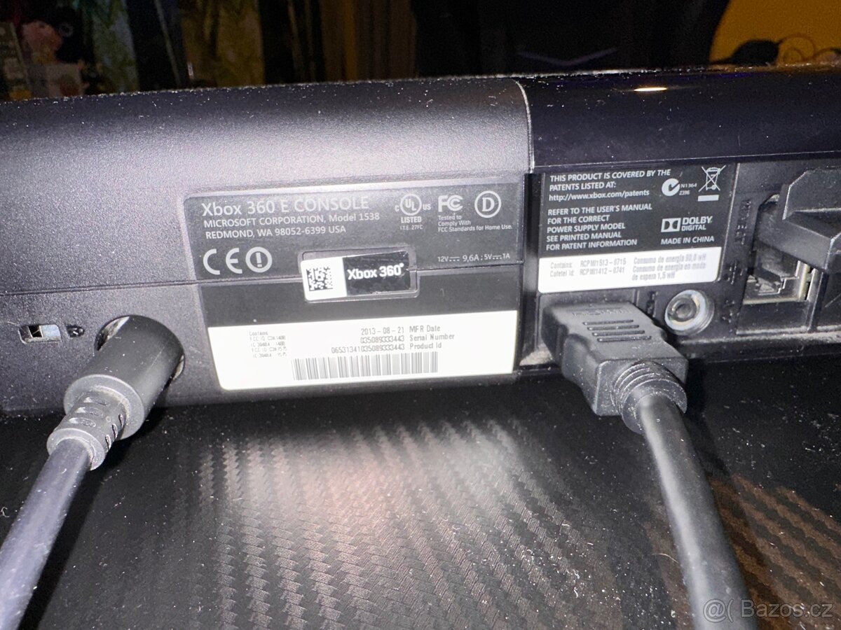 Xbox 360 E 500GB + Kinect + 2x ovladač + 4 hry - 5