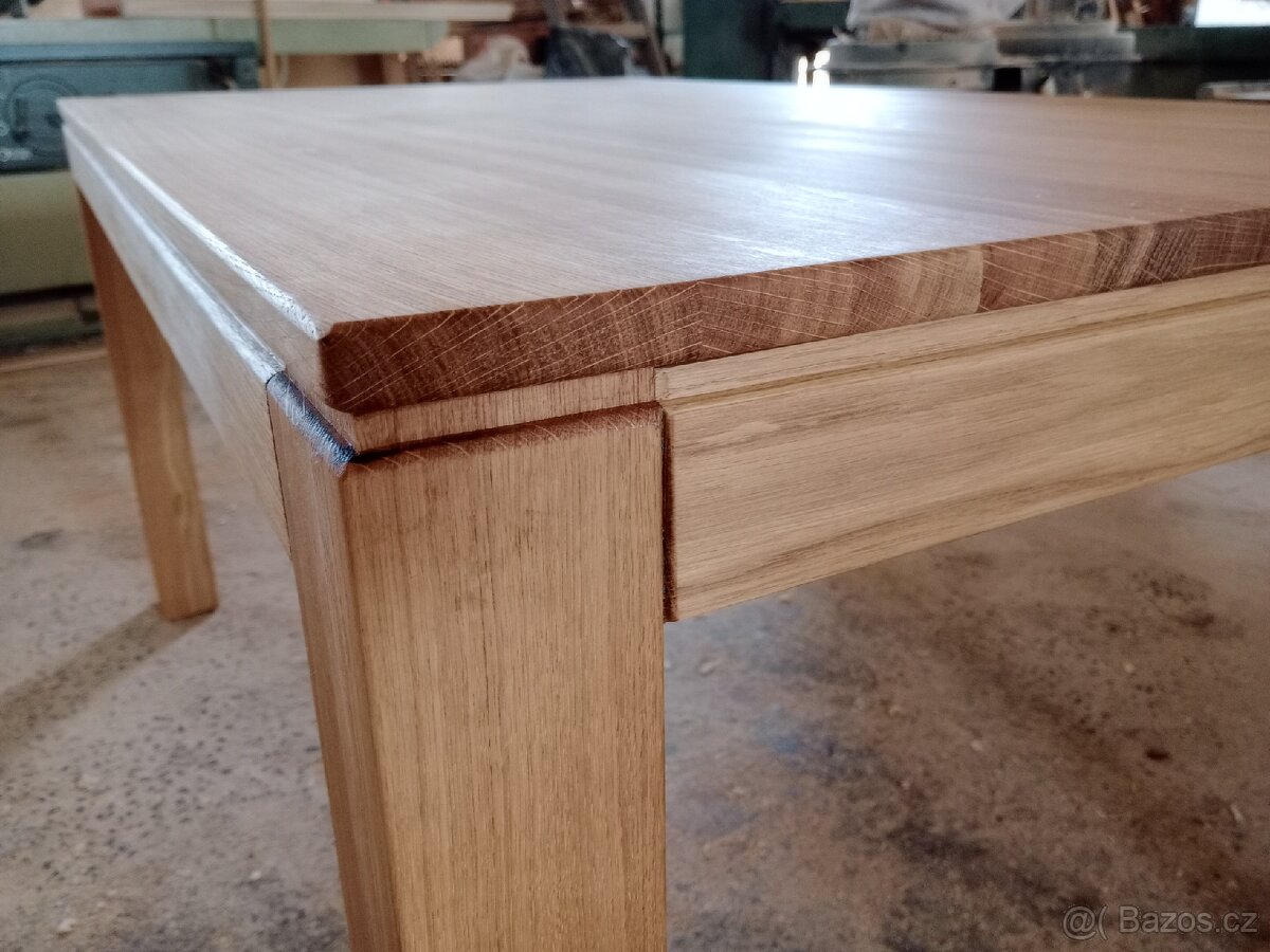 Jídelní stůl dub masiv - 5