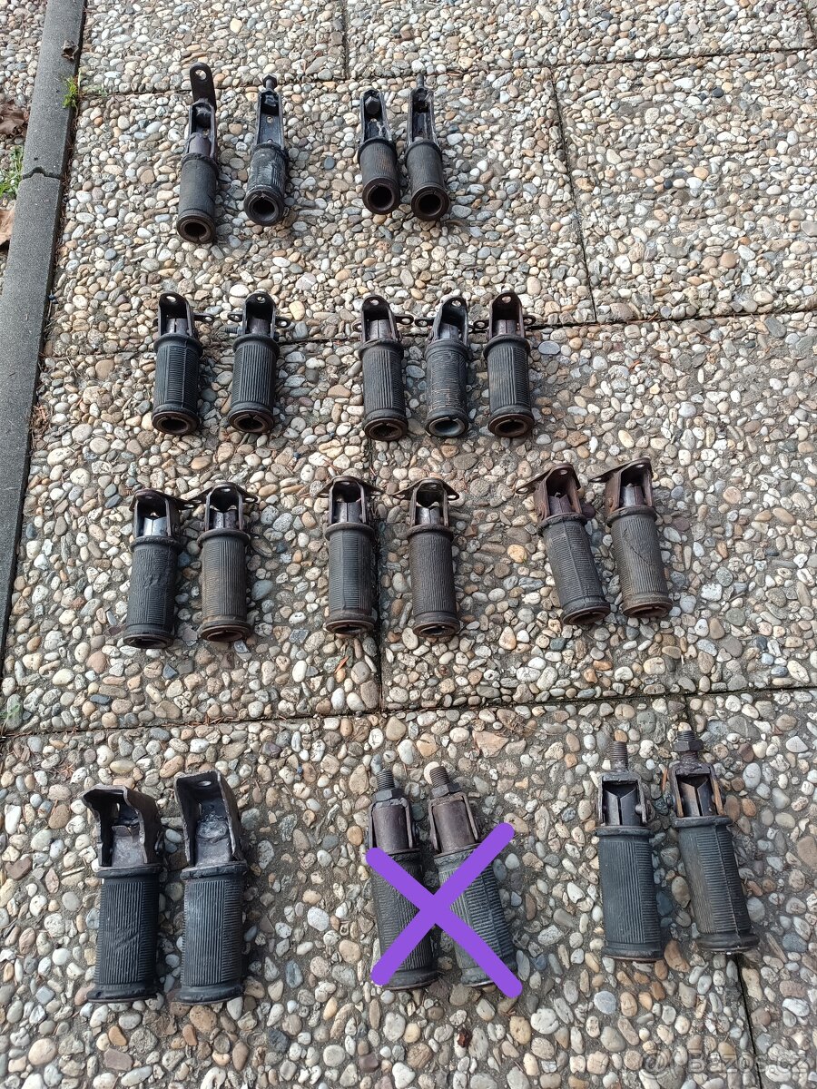 Stupačky spolujezdce Jawa/ČZ - 5