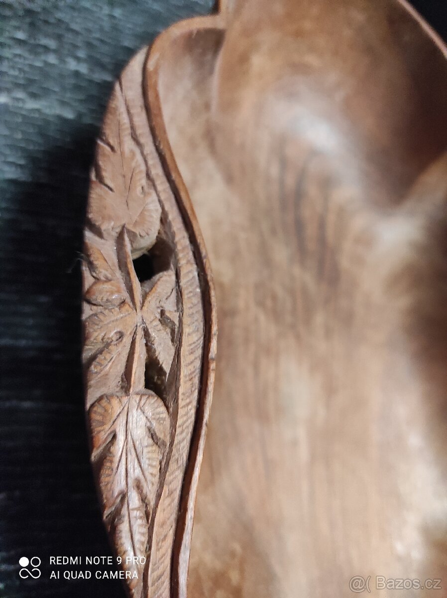 Dřevěná kuchyňská miska - 5