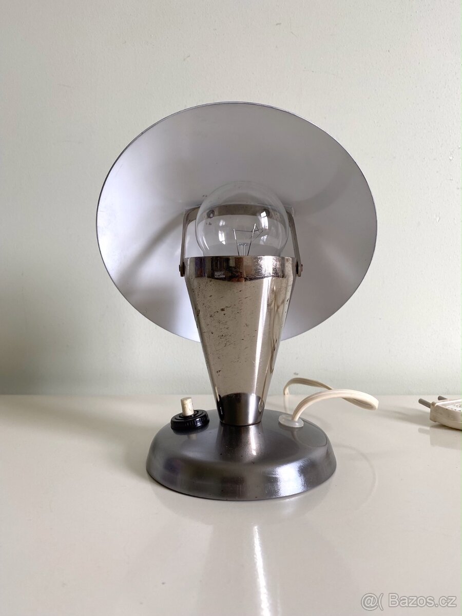 Starožitná stolní lampa - hříbek, Kovona typ N 11 - 5