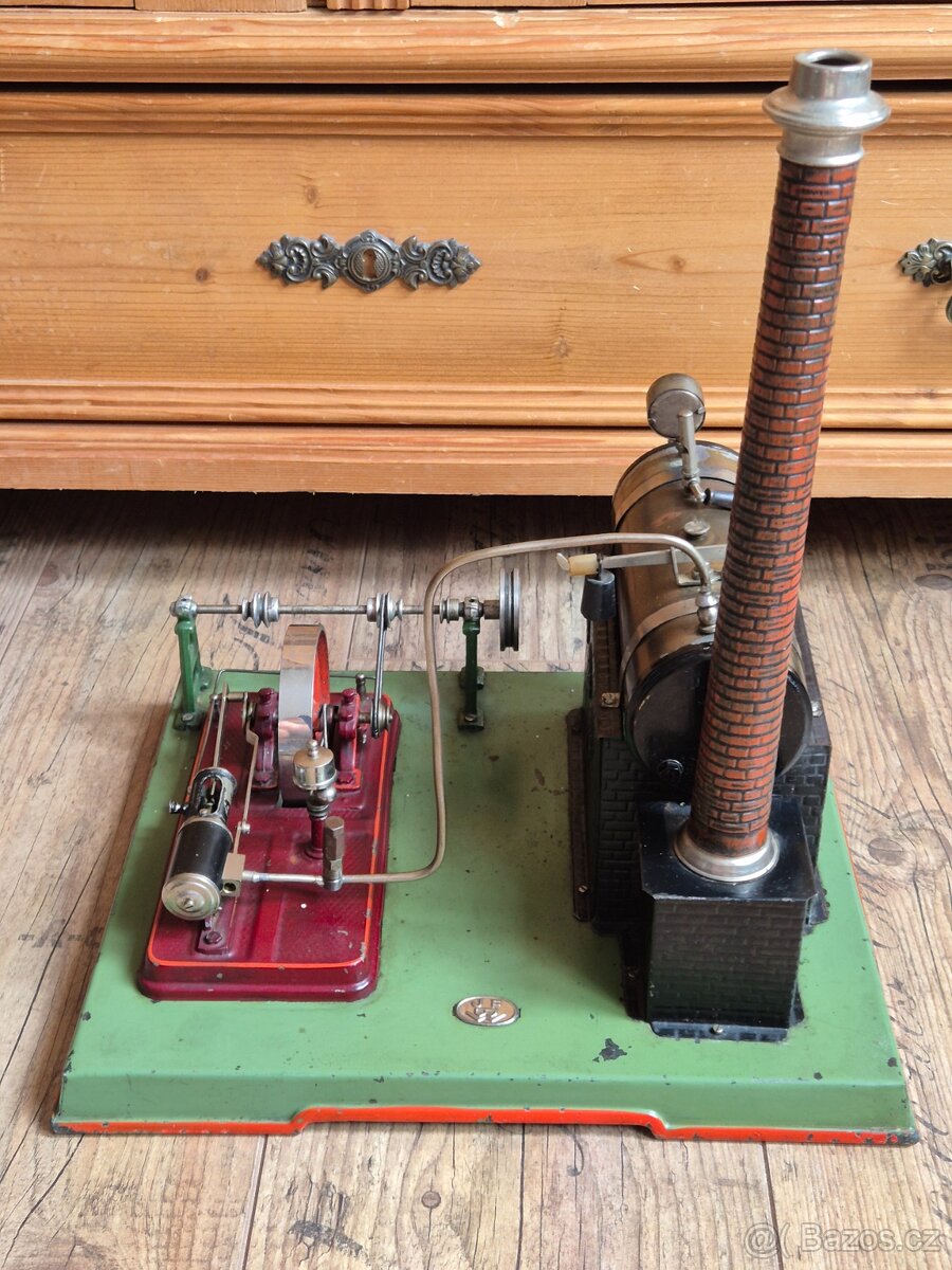 Starožitný parní stroj Josef Falk - Bing Werke, JF BW, 1932 - 5