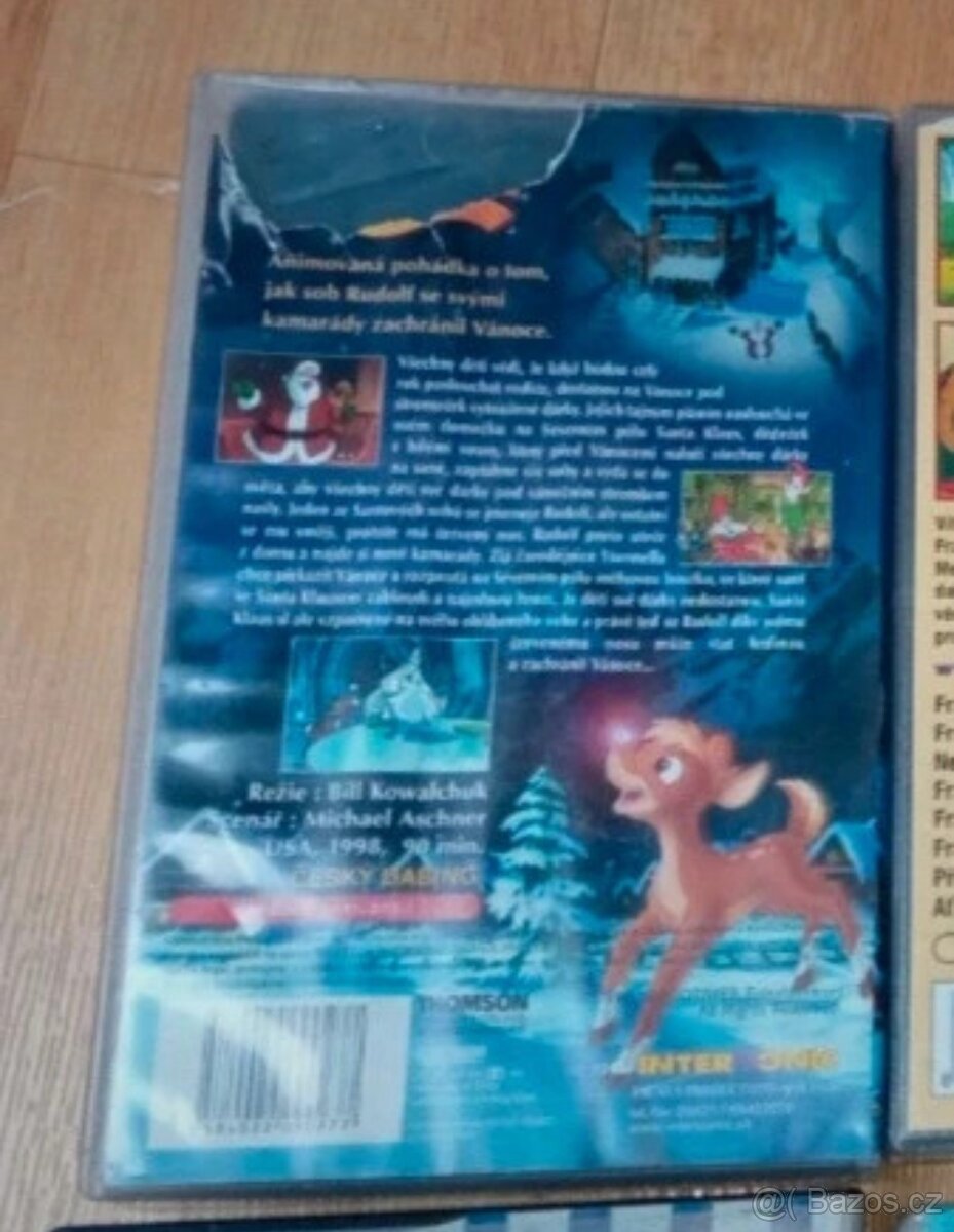 Originální vhs kazety pohádky, vánoční koledy - 5