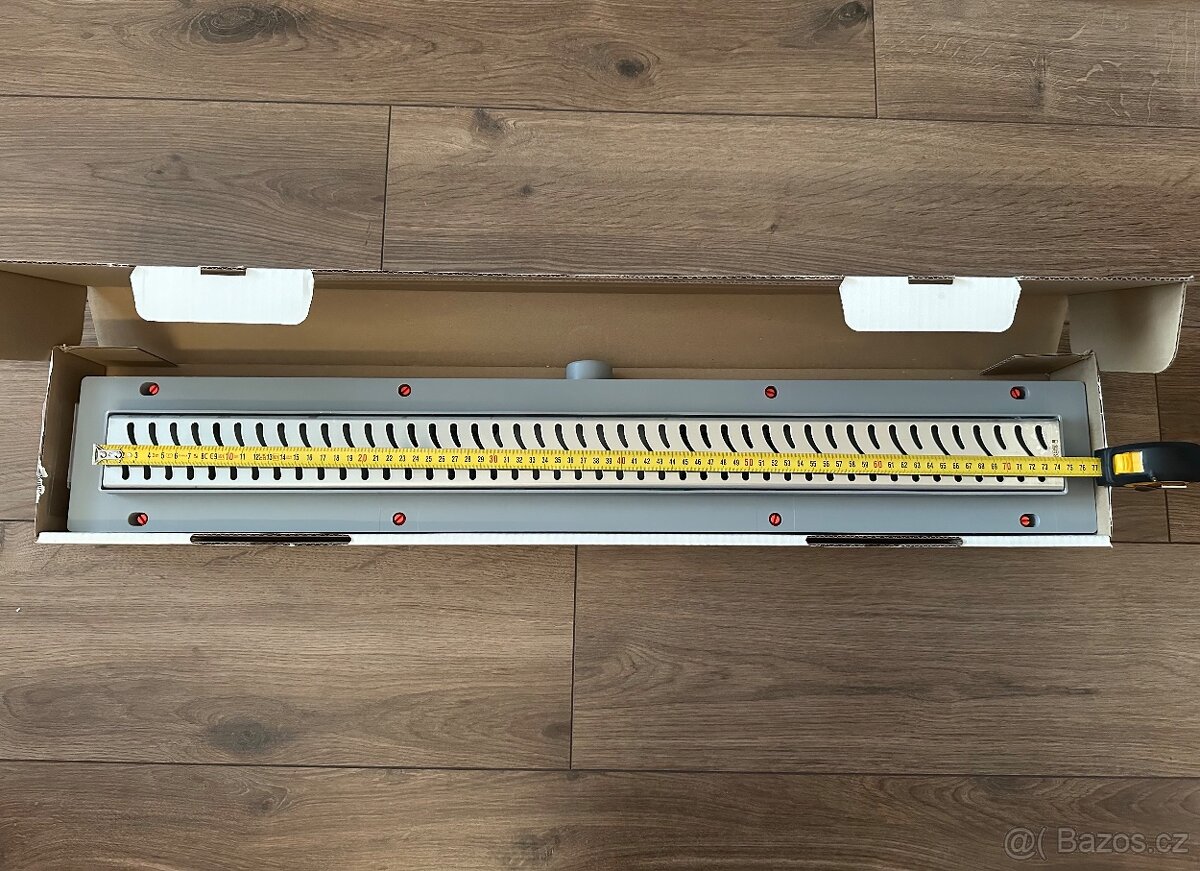 Sprchový žlab EASY 750 mm - nový - 5