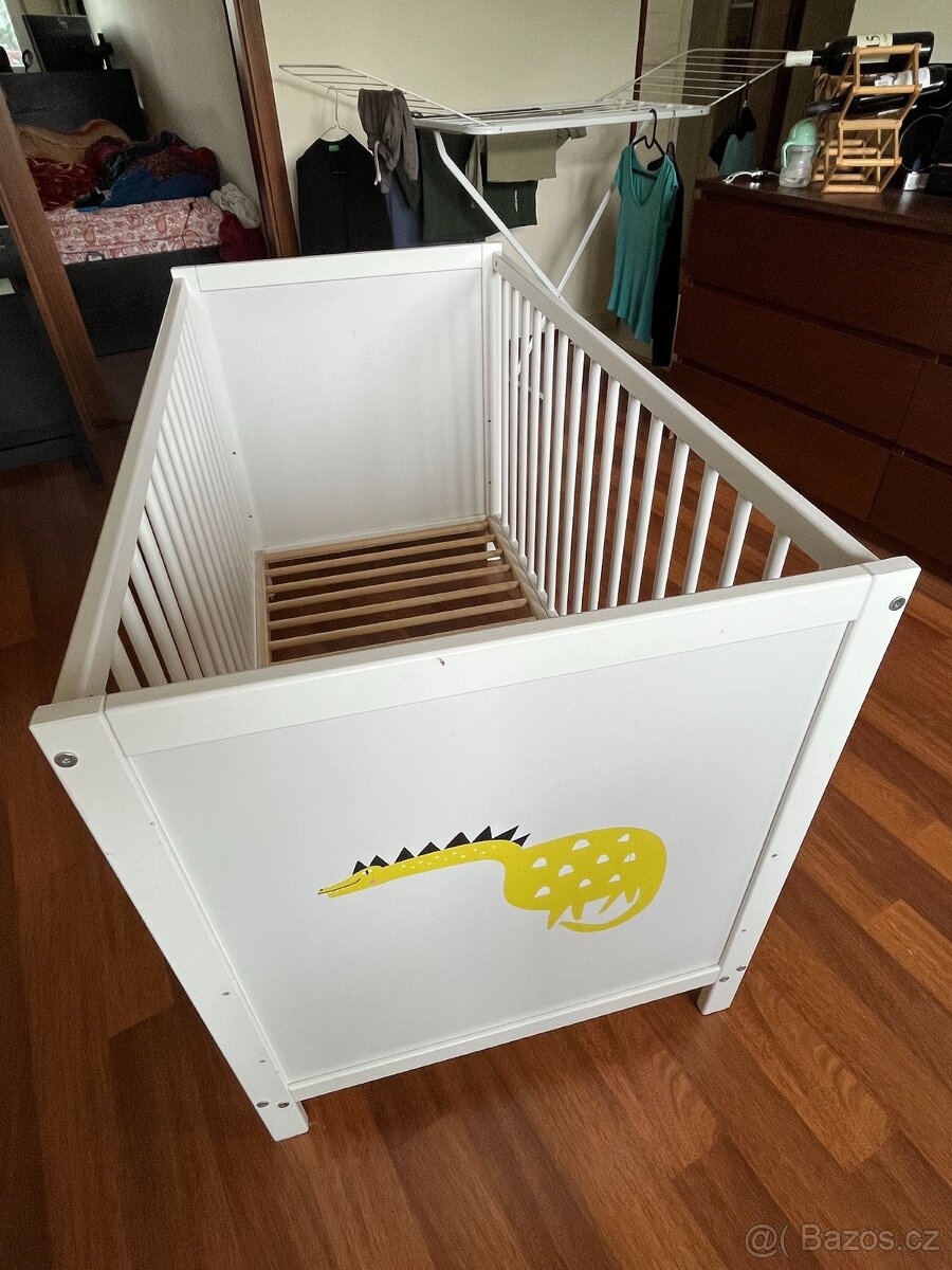 Dětská postýlka vč. kvalitní matrace - 5