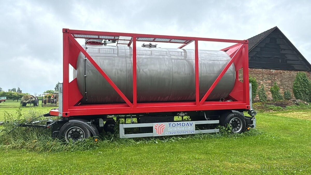 Cisterna, fekál za traktor 18.000l - 5