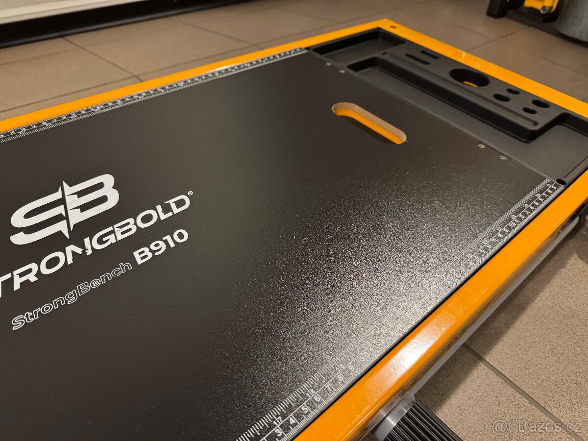 STRONGBOLD StrongBench B910 – multifunkční skládací stůl TOP - 5