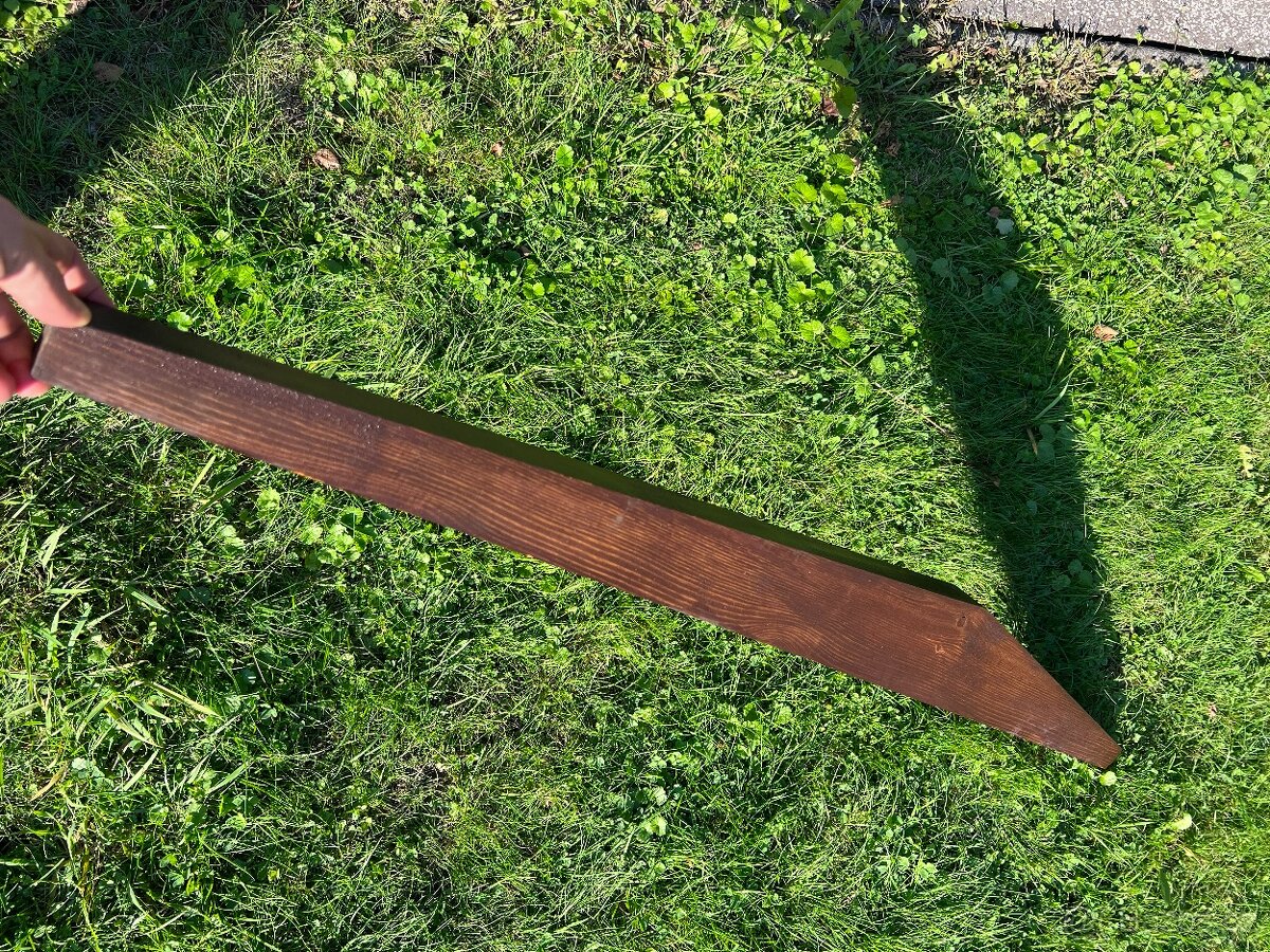 PLOTOVKY / PLOTOVÉ PLAŇKY - dřevo masiv - 5