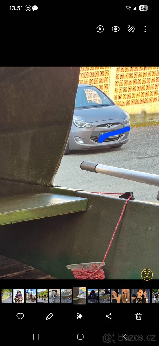 Rybářská loď včetně vozíku - 5