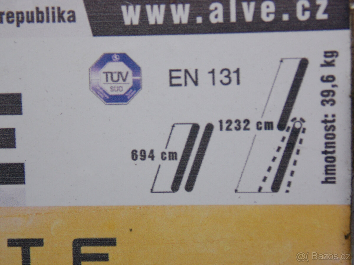 Žebřík ALVE FORTE. TYP 8324 - 5