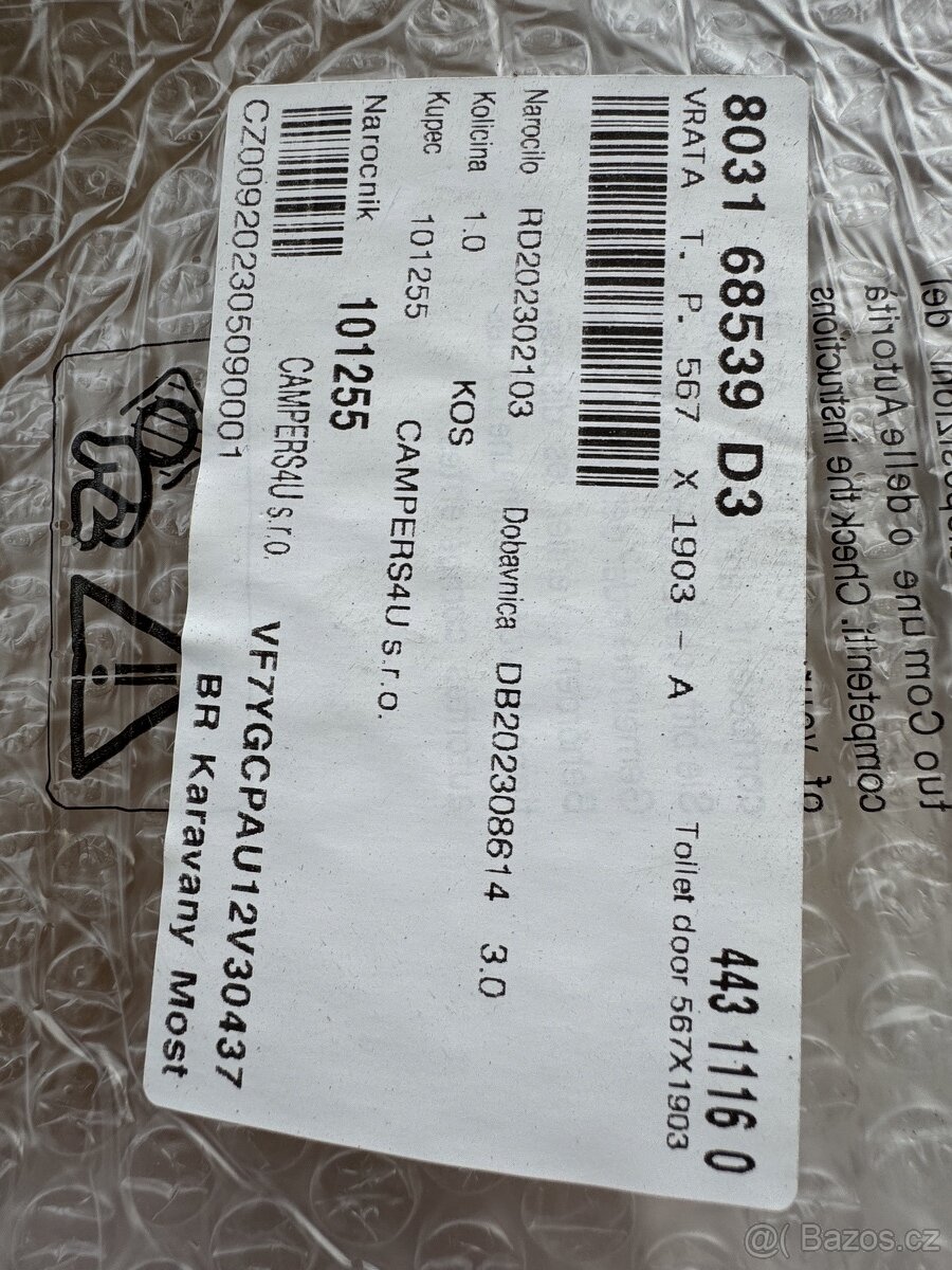 Adria Matrix interiérové dveře WC - 5