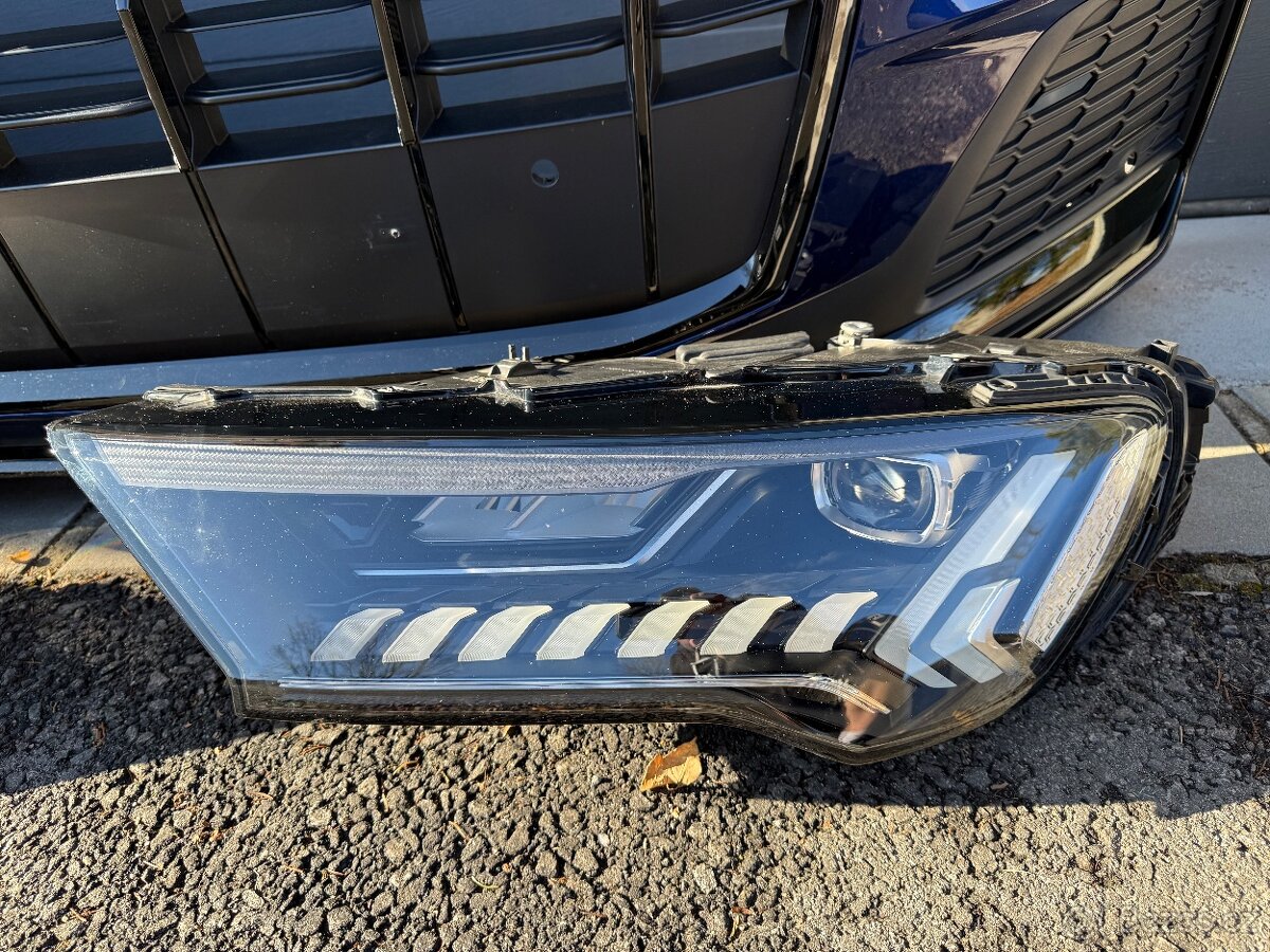 Audi Q7 4M facelift S-line naraznik laser full led svetlo - 5