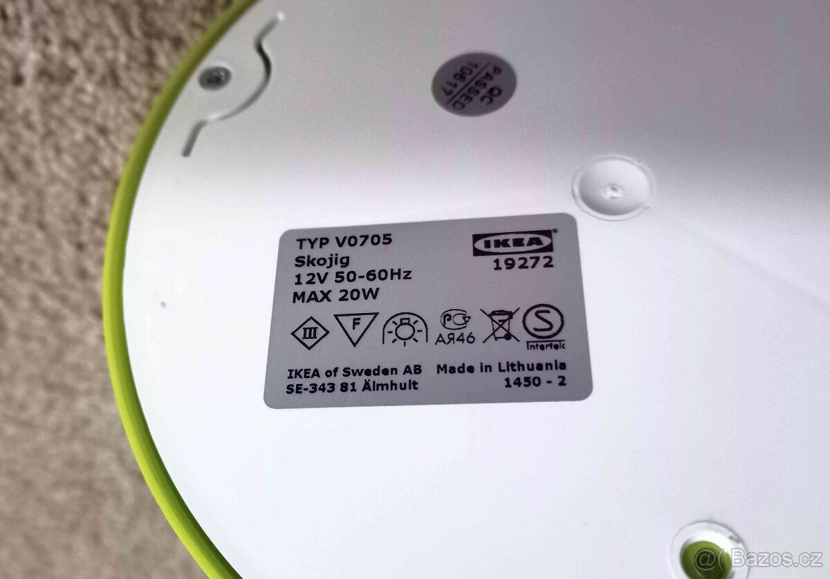 Dětská lampička na zeď IKEA - 5