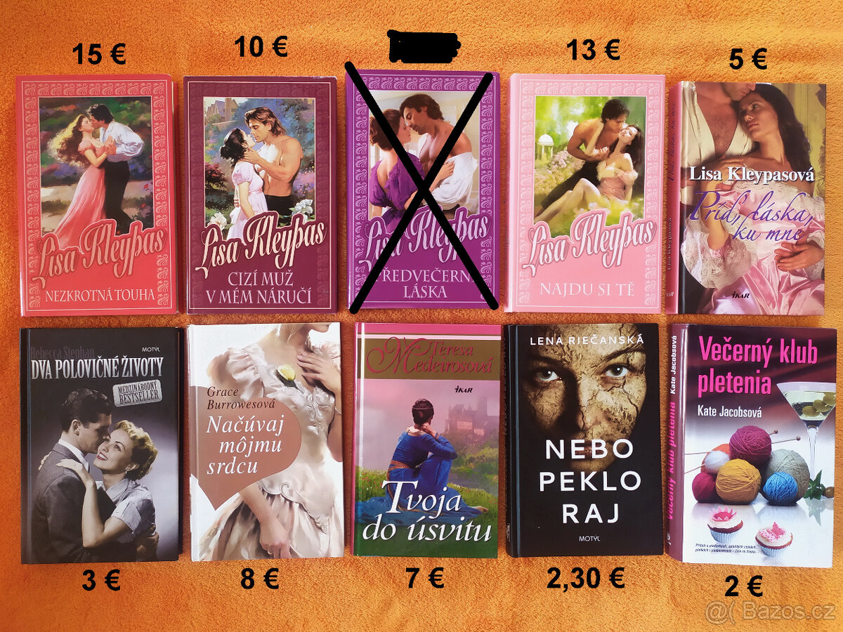 Romány, beletria, romantické, historické, detské knihy - 5