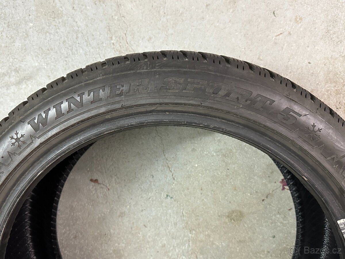 2 ks zimní pneu 225/45/18 Dunlop Winter Sport 5 - 5