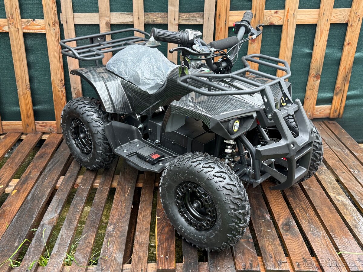 Elektro Čtyřkolka 1200W 48v Carbon AE010 - 5