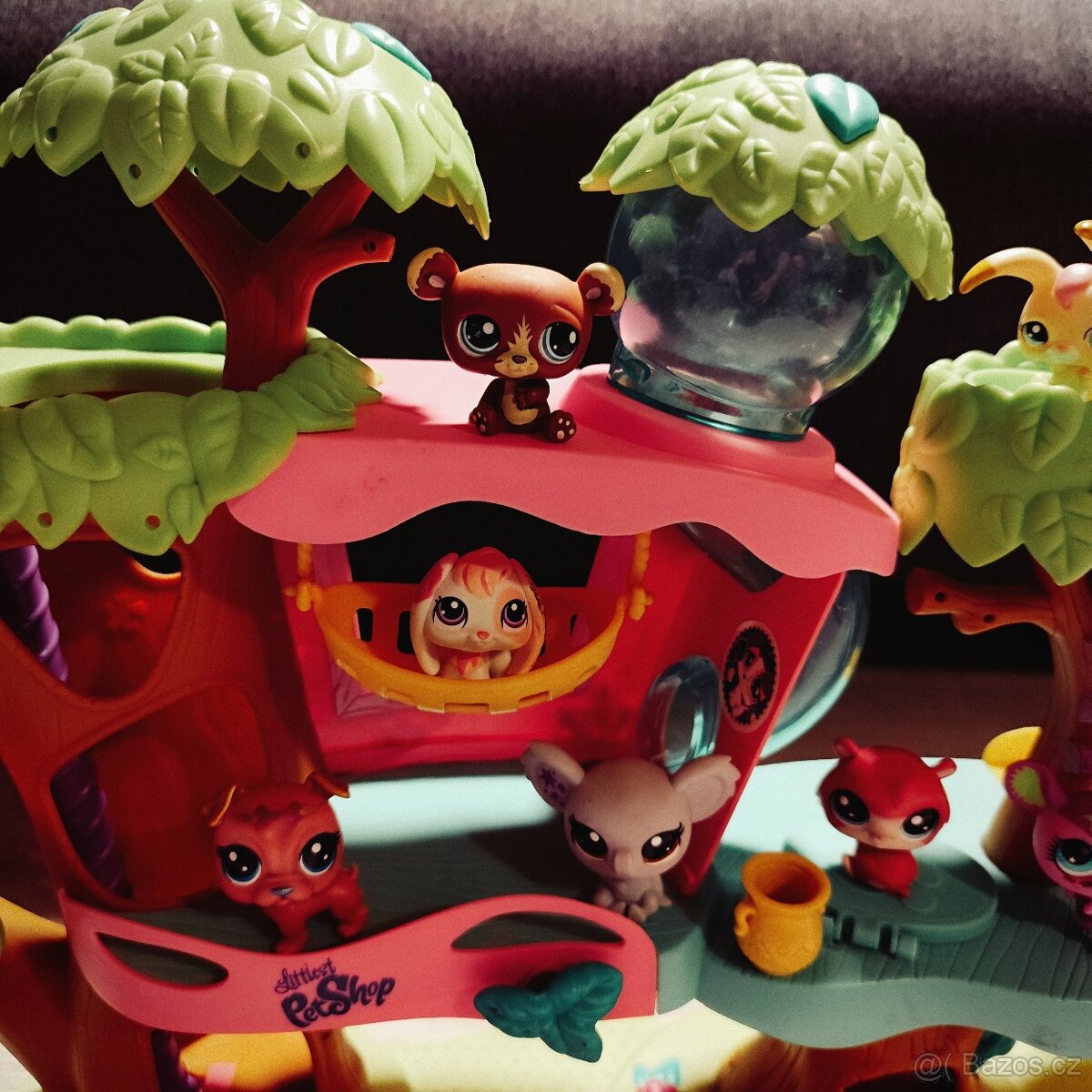 LPS stromový domeček spoustu zvířátek a doplňky - 5