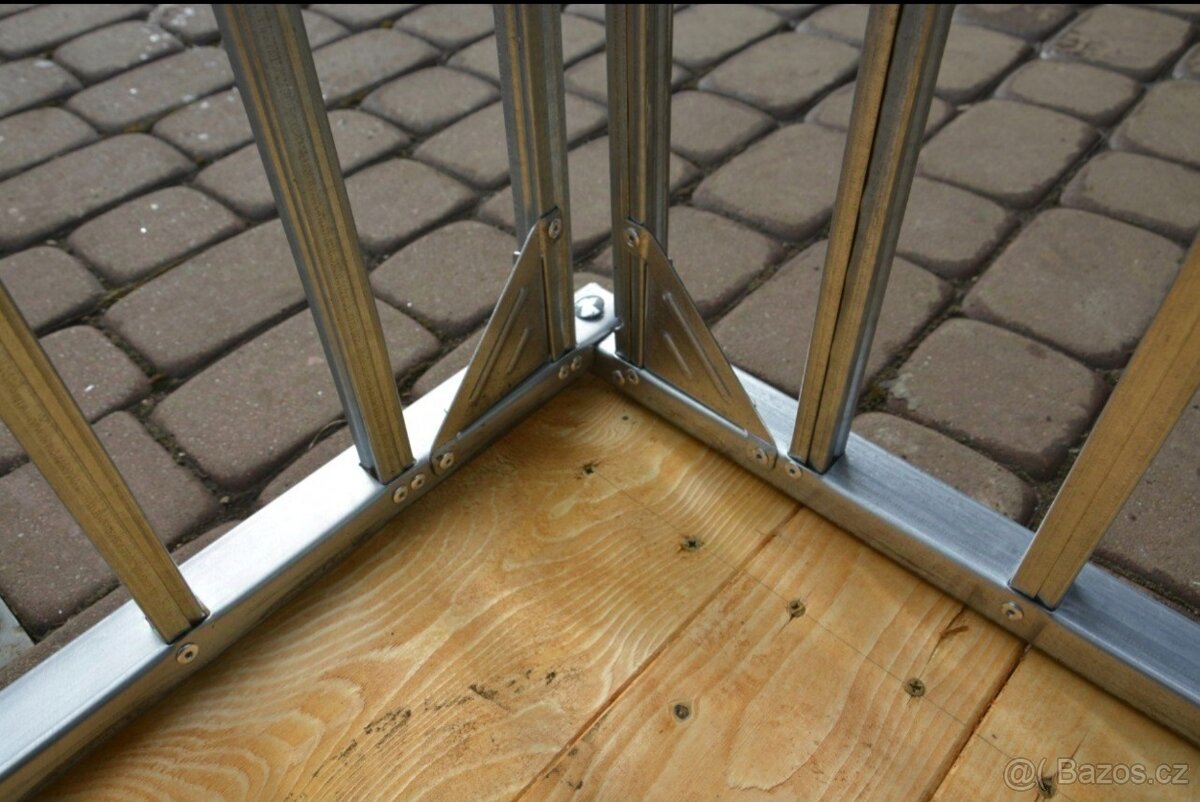 Kotec AZOR 3x2 m z žárově zinkovaných uzavřených nesvařovaný - 5