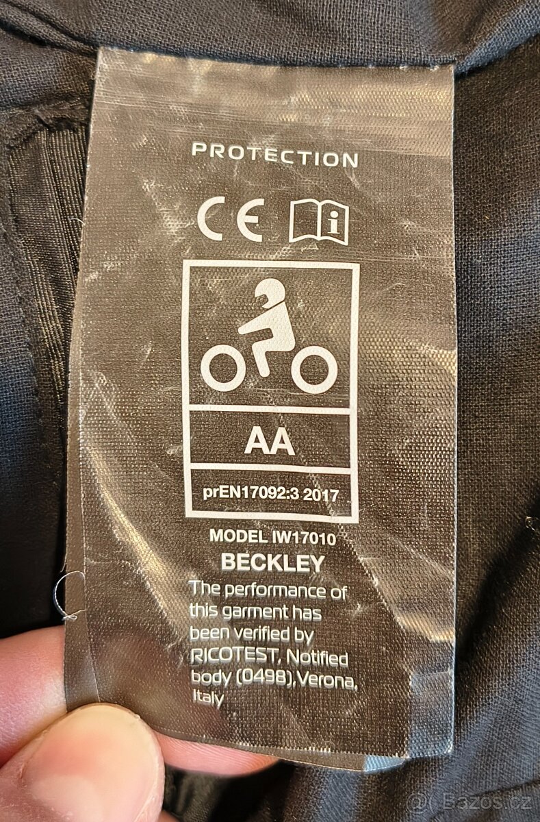 Kožená dámská bunda BECKLEY OXFORD, velikost 10 (S) - 5