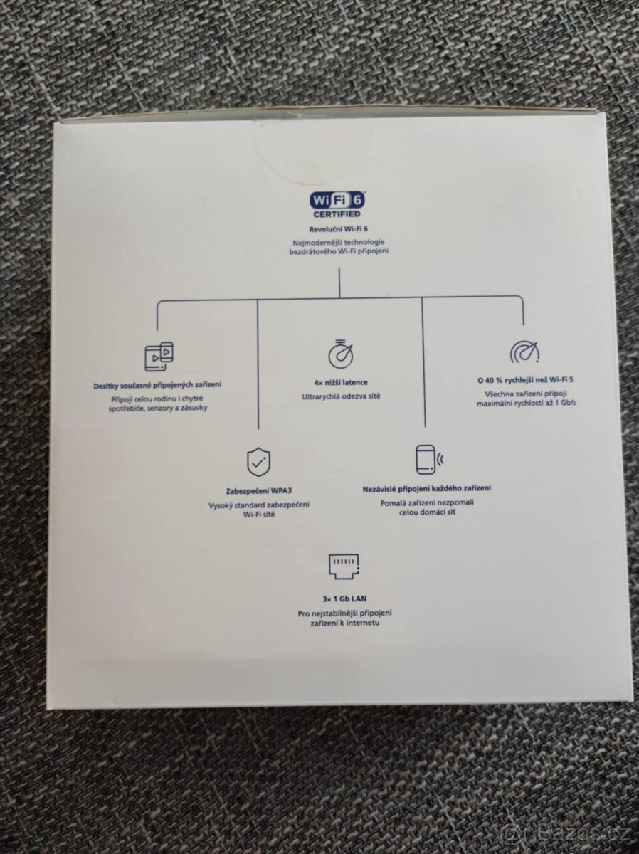 Modem TP-Link NX510v 5G BOX SIM Z2, bílá - 5