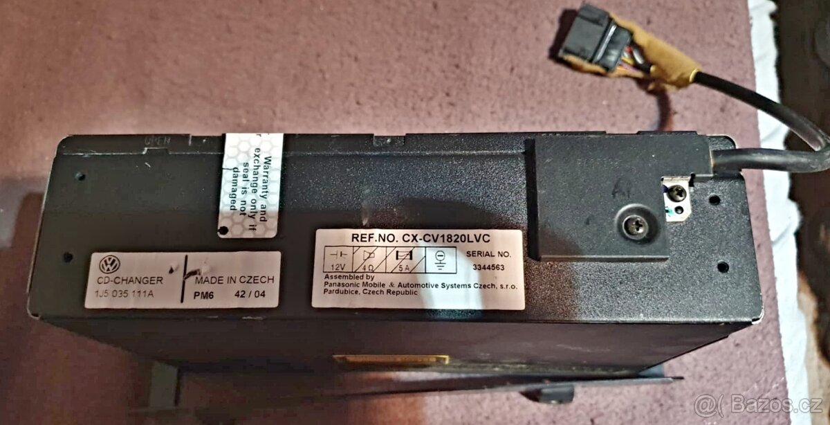CD MENIC NA KONCERN VW NA 6 CD-MODEL CX-CV 1820LVC - 5