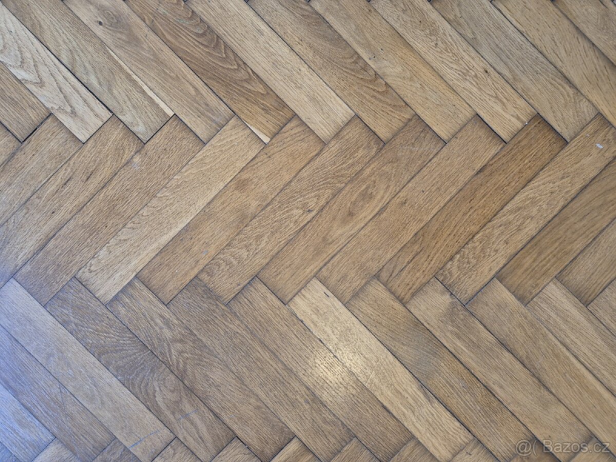 Prodám dubové parkety 17m2 - 5
