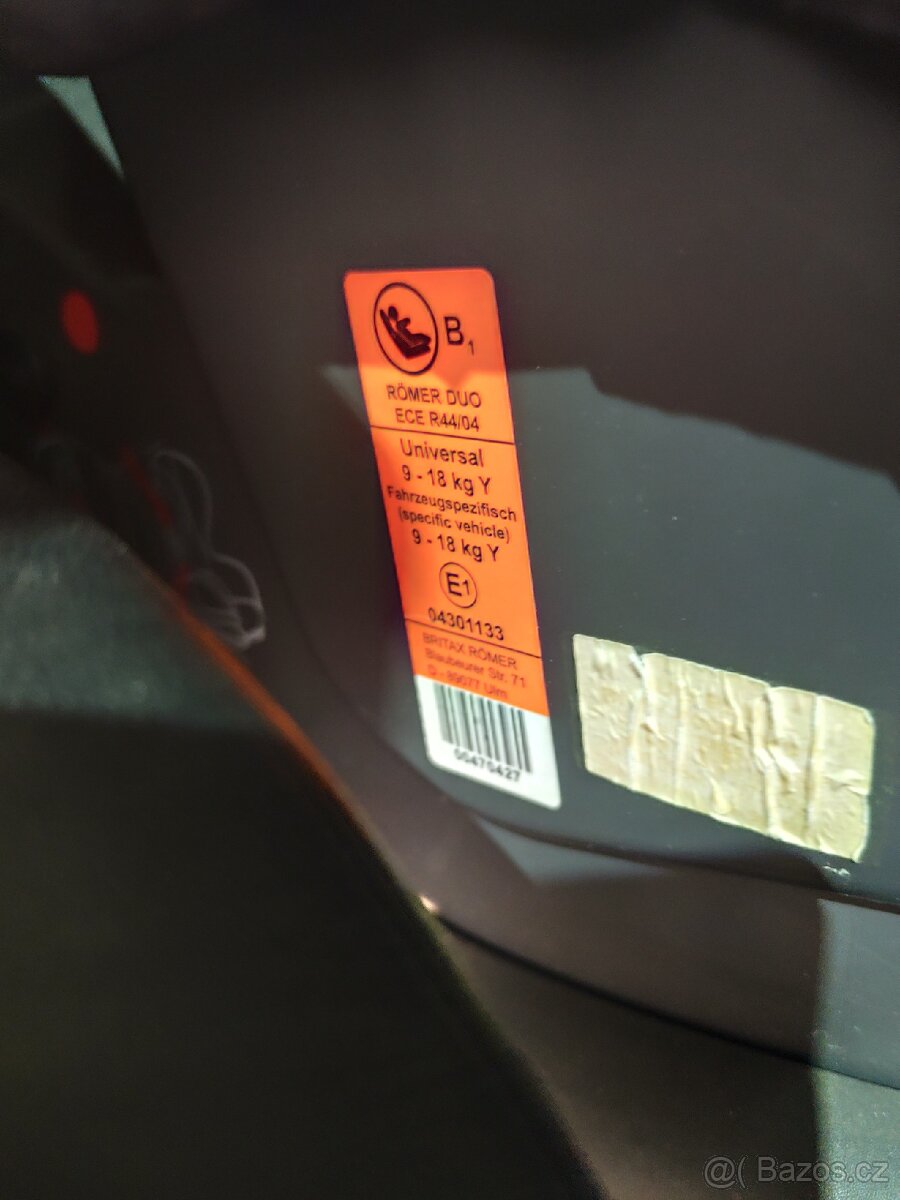 Dětská autosedačka 9-18kg - 5