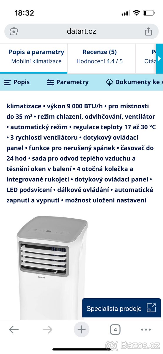 Mobilní klimatizace - 5