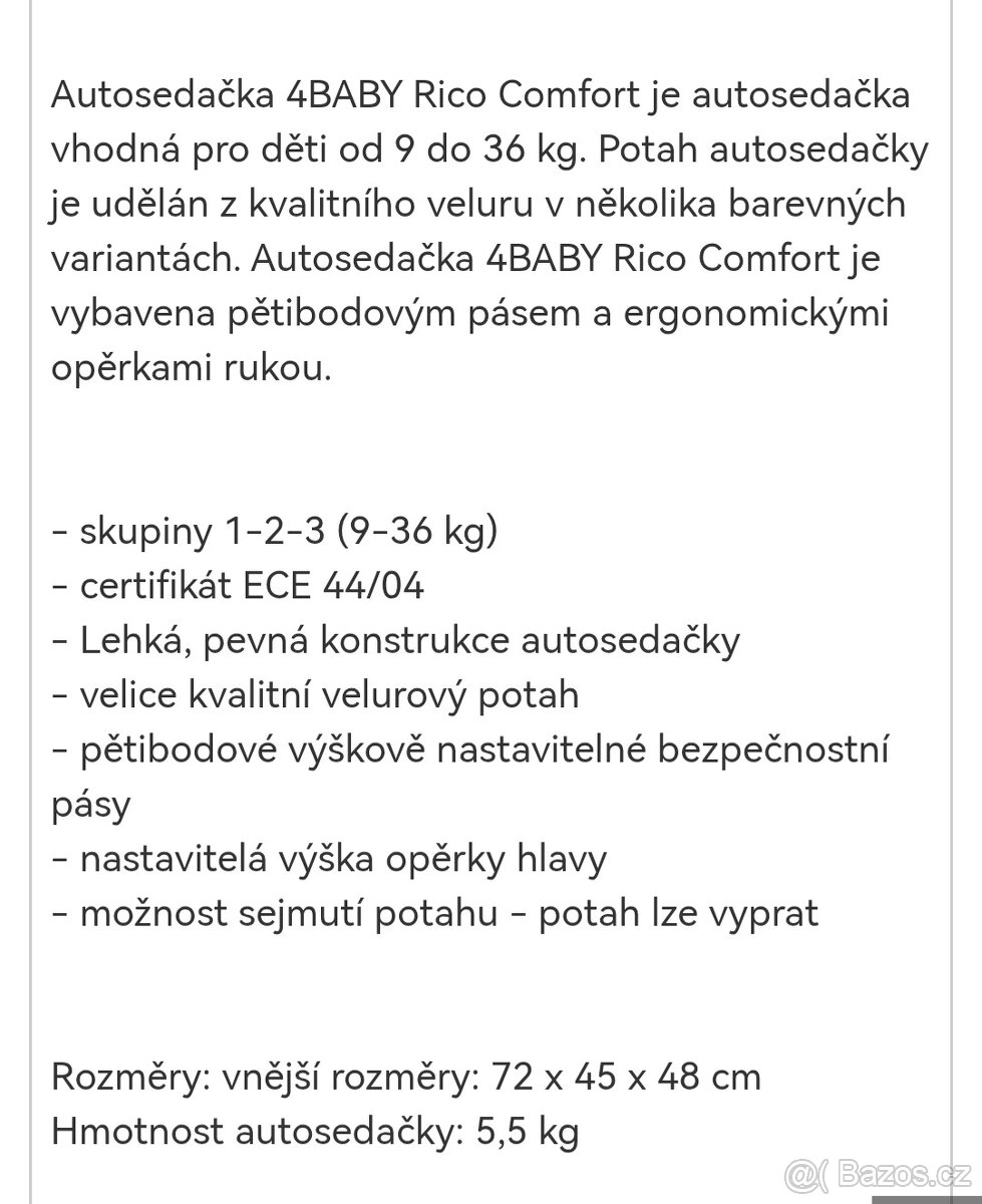 Dětská autosedačka - 5