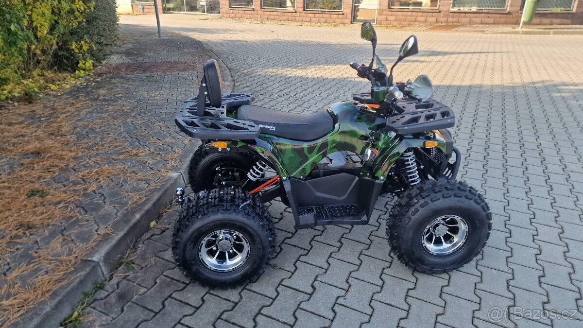 Čtyřkolka Hunter II Deluxe 1500W 60V diferenciál