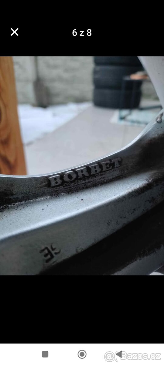 Raritní alu Borbet Cobra