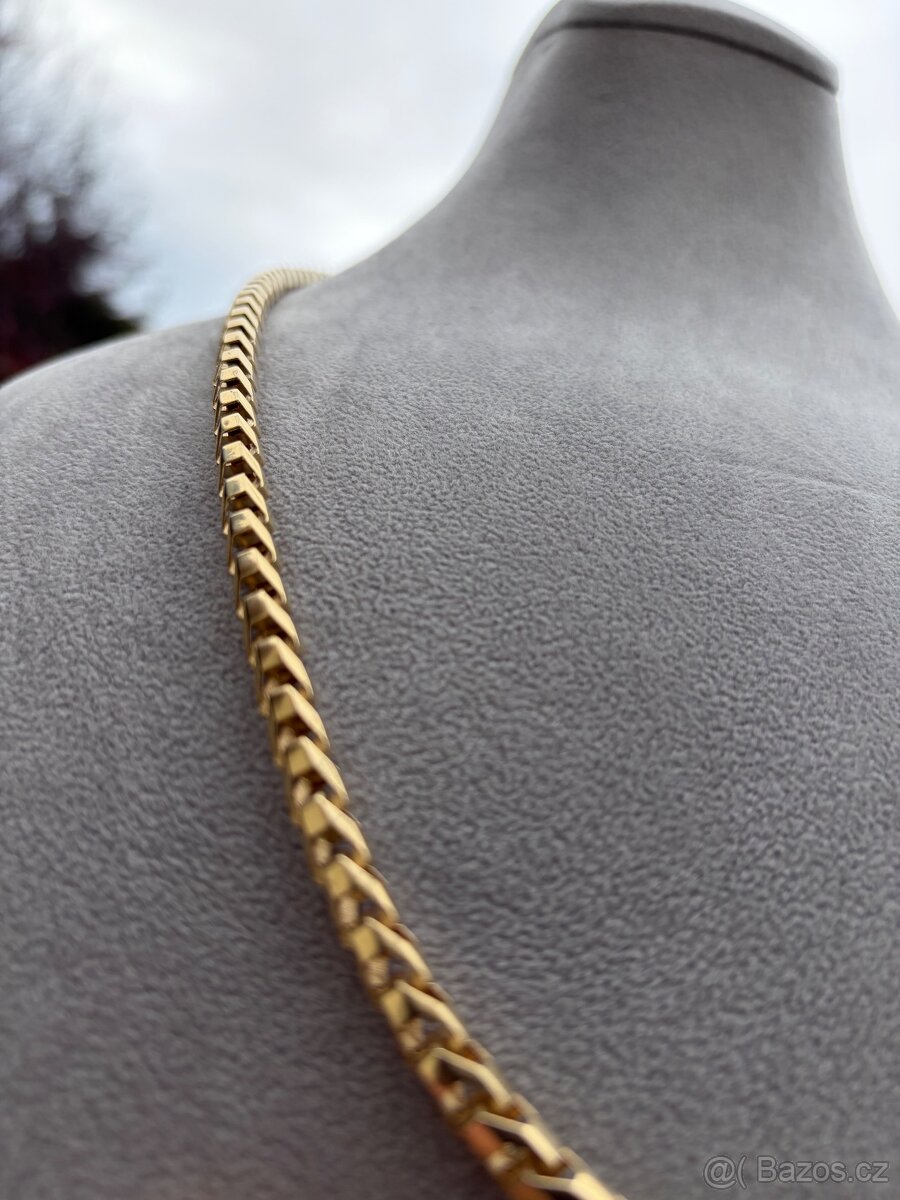 Zlaty řetež ANKR - Nový vzor - 54.7G 585 14K - KRÁSNÝ KOUSEK - 5
