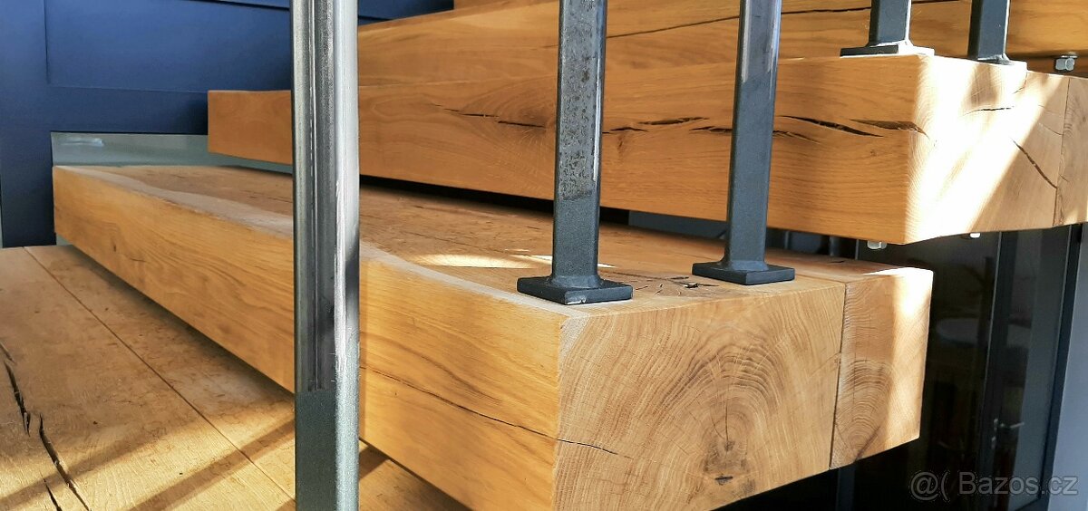 Dubové pražce a hranoly nové, vysušené I. tř. 15x26x400 cm - 5