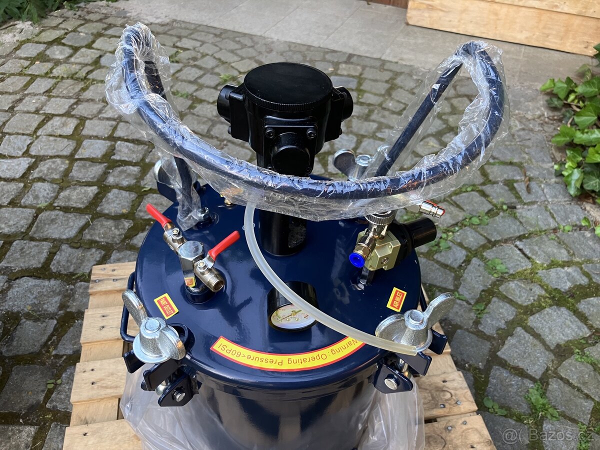 Tlakový zásobník na barvu, automatický 30L - 5