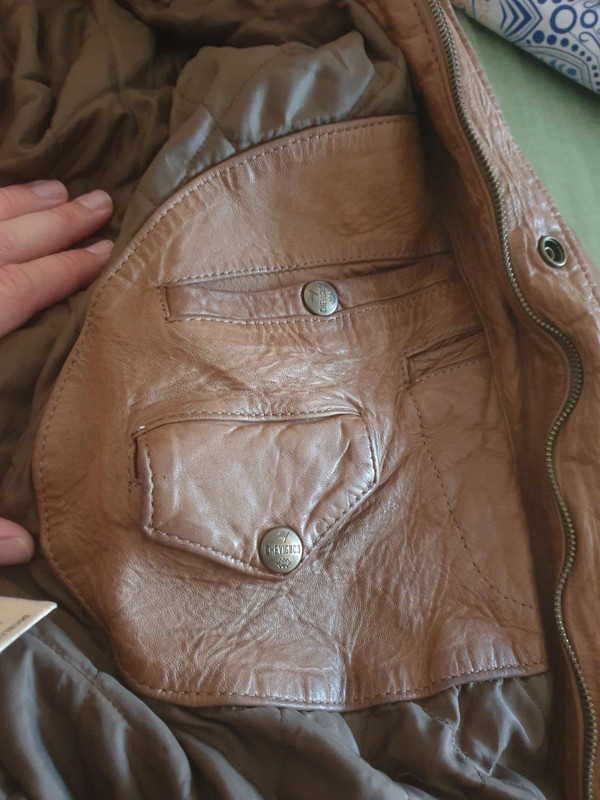 Panska kožená bunda Chevignon M - 5