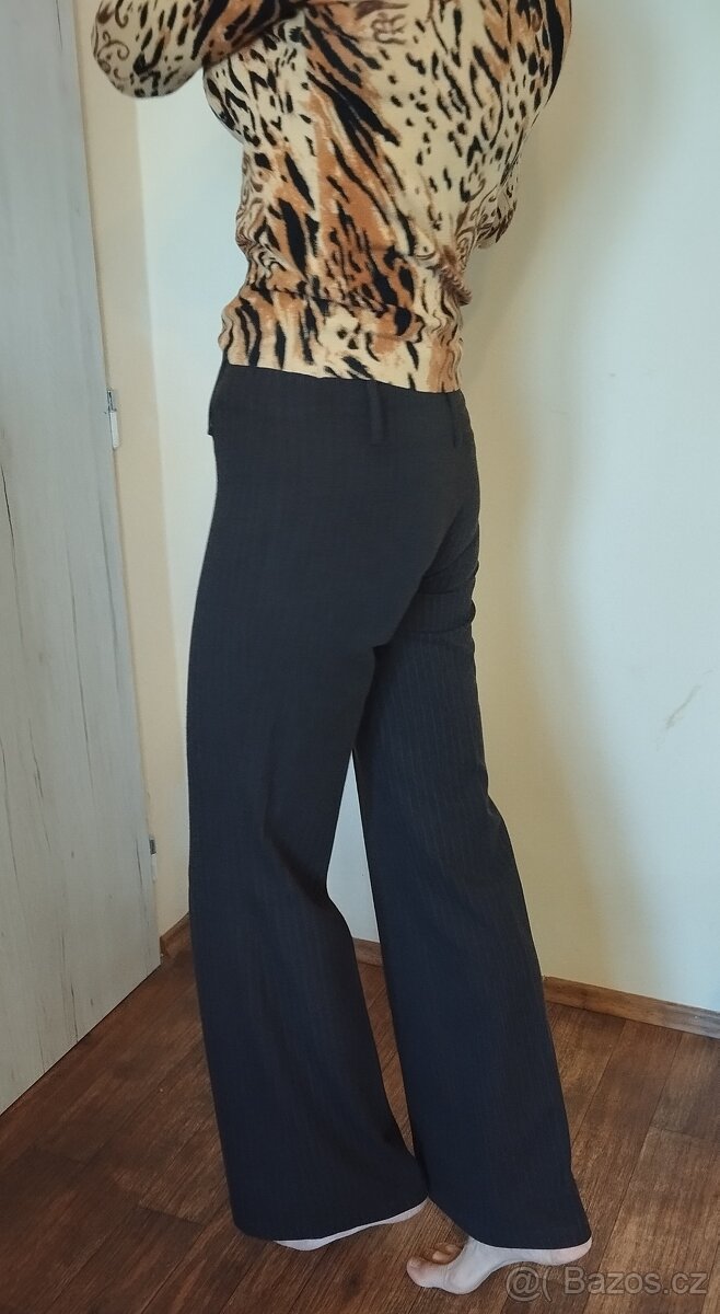 Pěkné dámské kalhoty vel. 42 pro vysokou postavu.Pánské rifl - 5