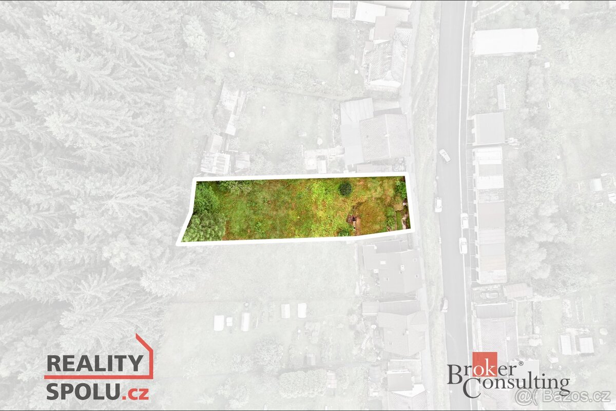 Prodej, pozemky/bydlení, 920 m2, Západní, Kraslice, Sokolov - 5