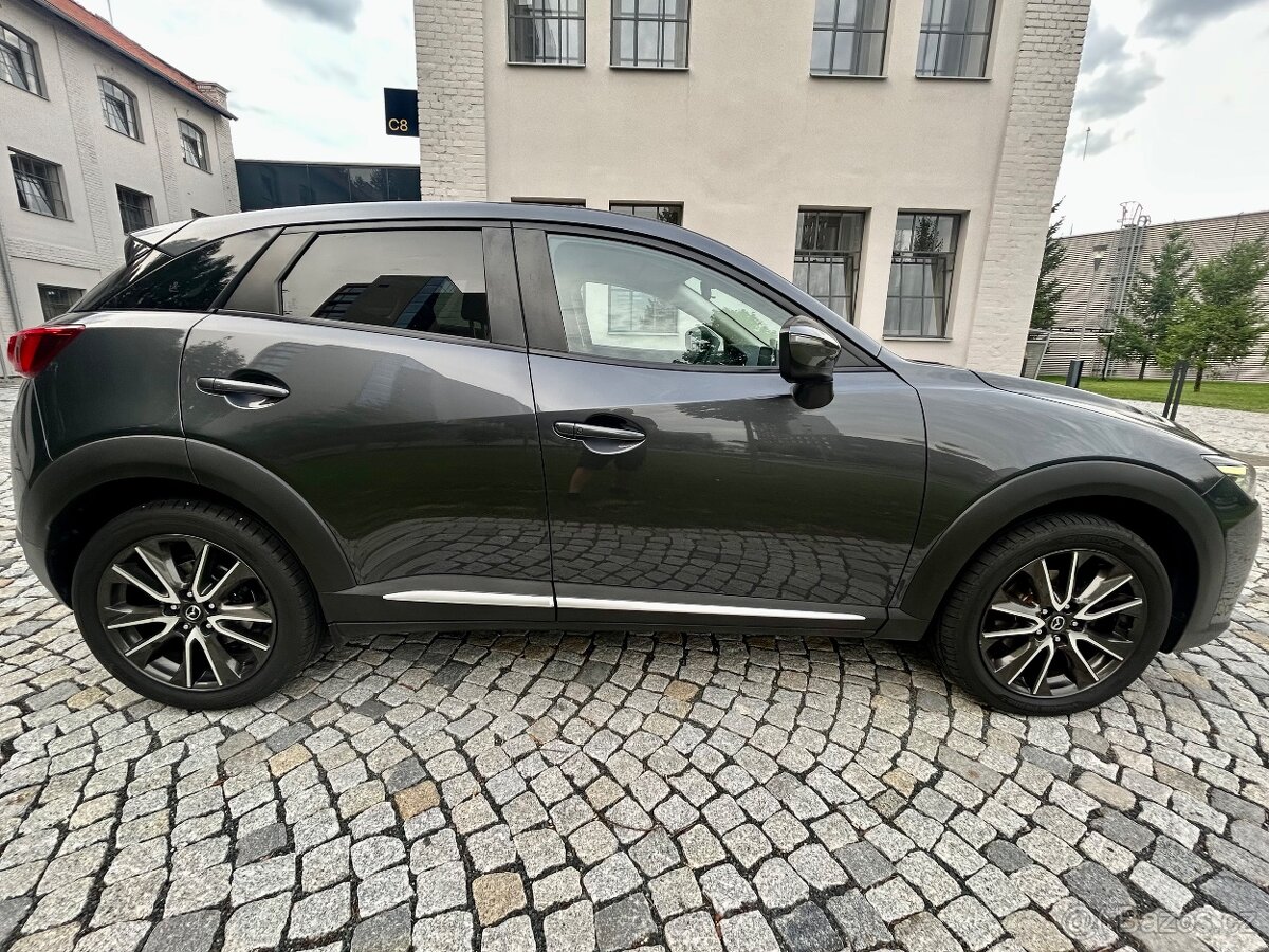 MAZDA CX-3 2.0i 110KW 4x4 KUŽE-LED-KAMERA-NAVI-HEADUP-VYHŘEV - 5