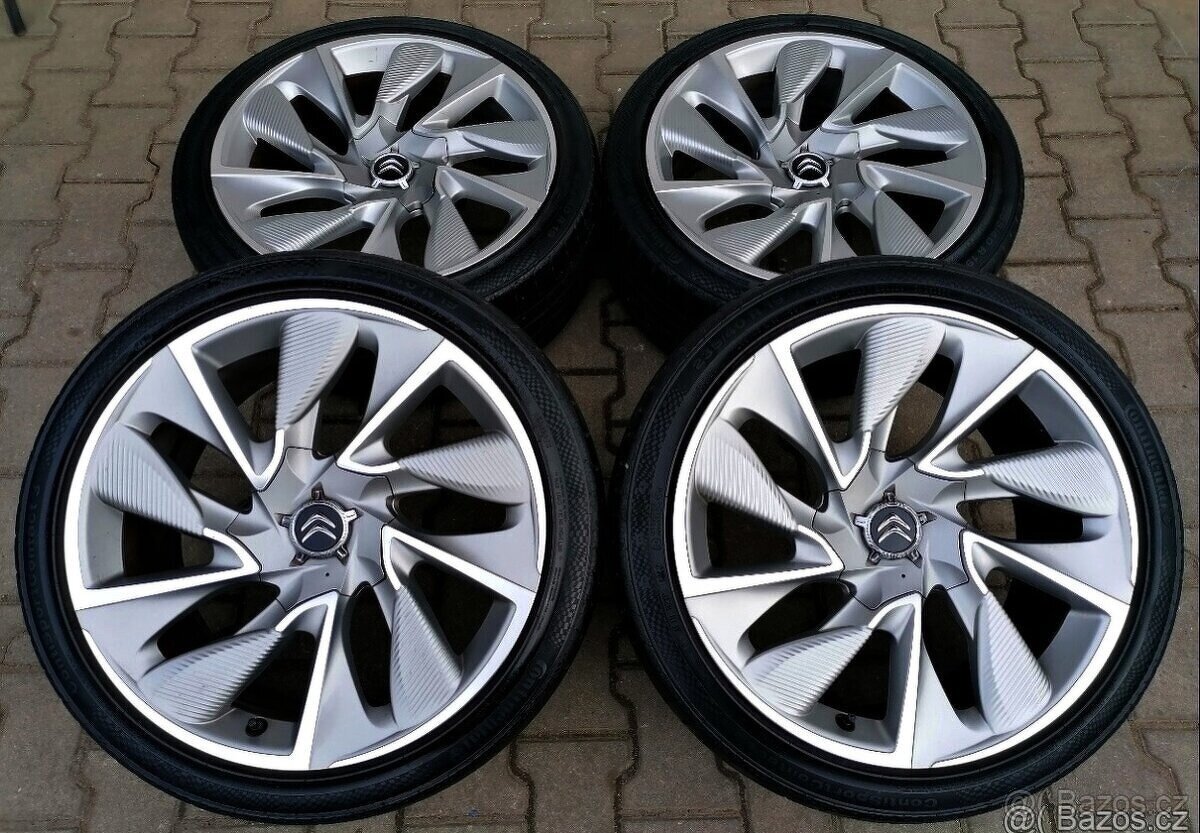 Alu kola originál Citröen DS 4, DS 5 4x108 R19 - 5