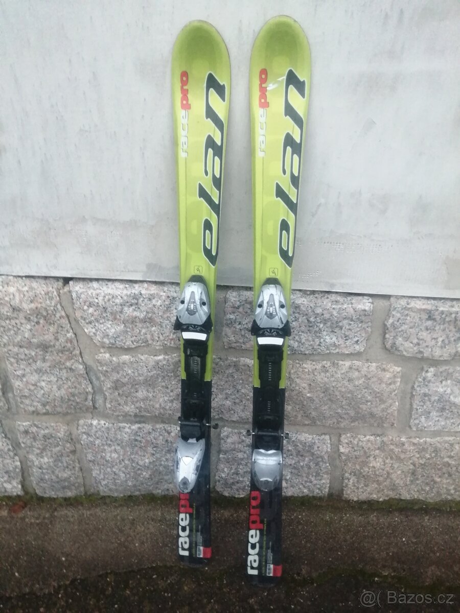 lyže 120 + lyžáky 23 - 5