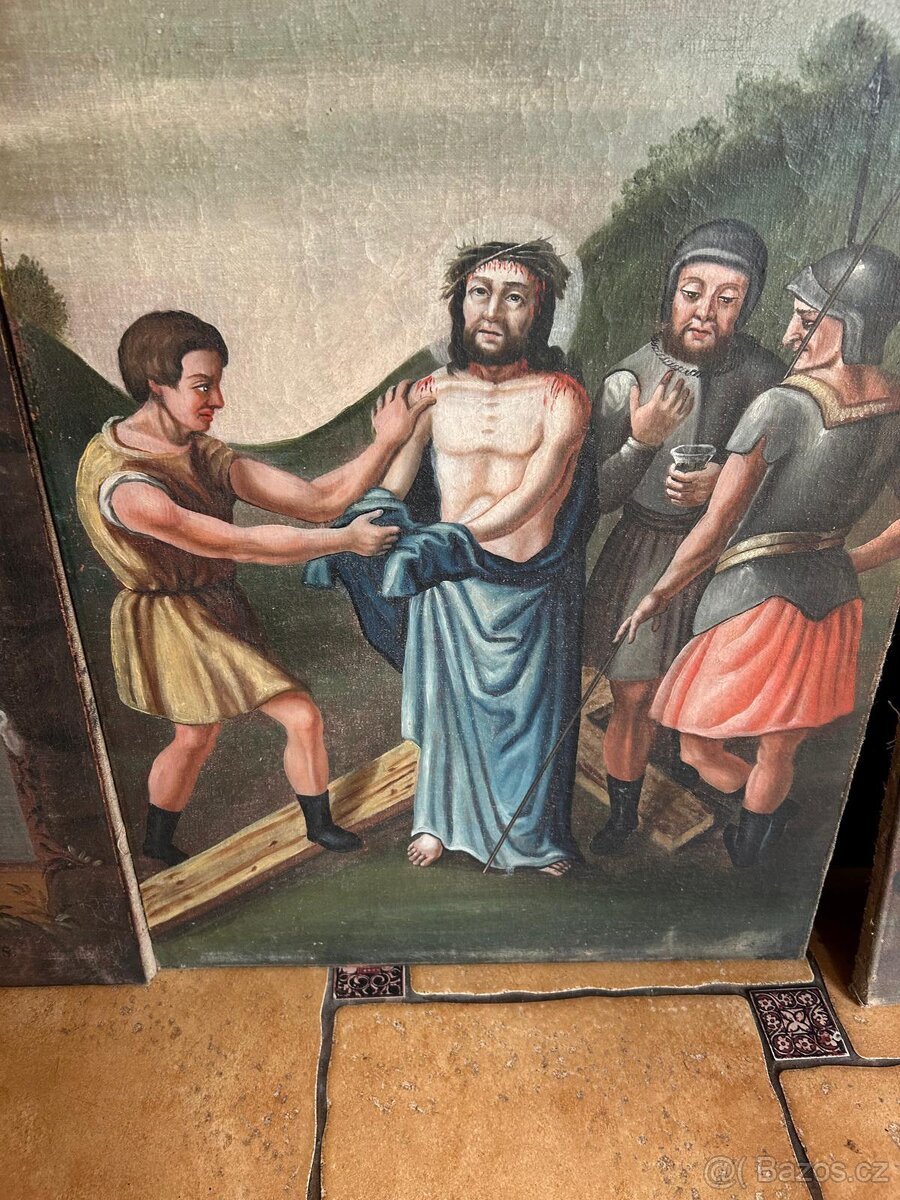 Staré obrazy 7 ks - 5