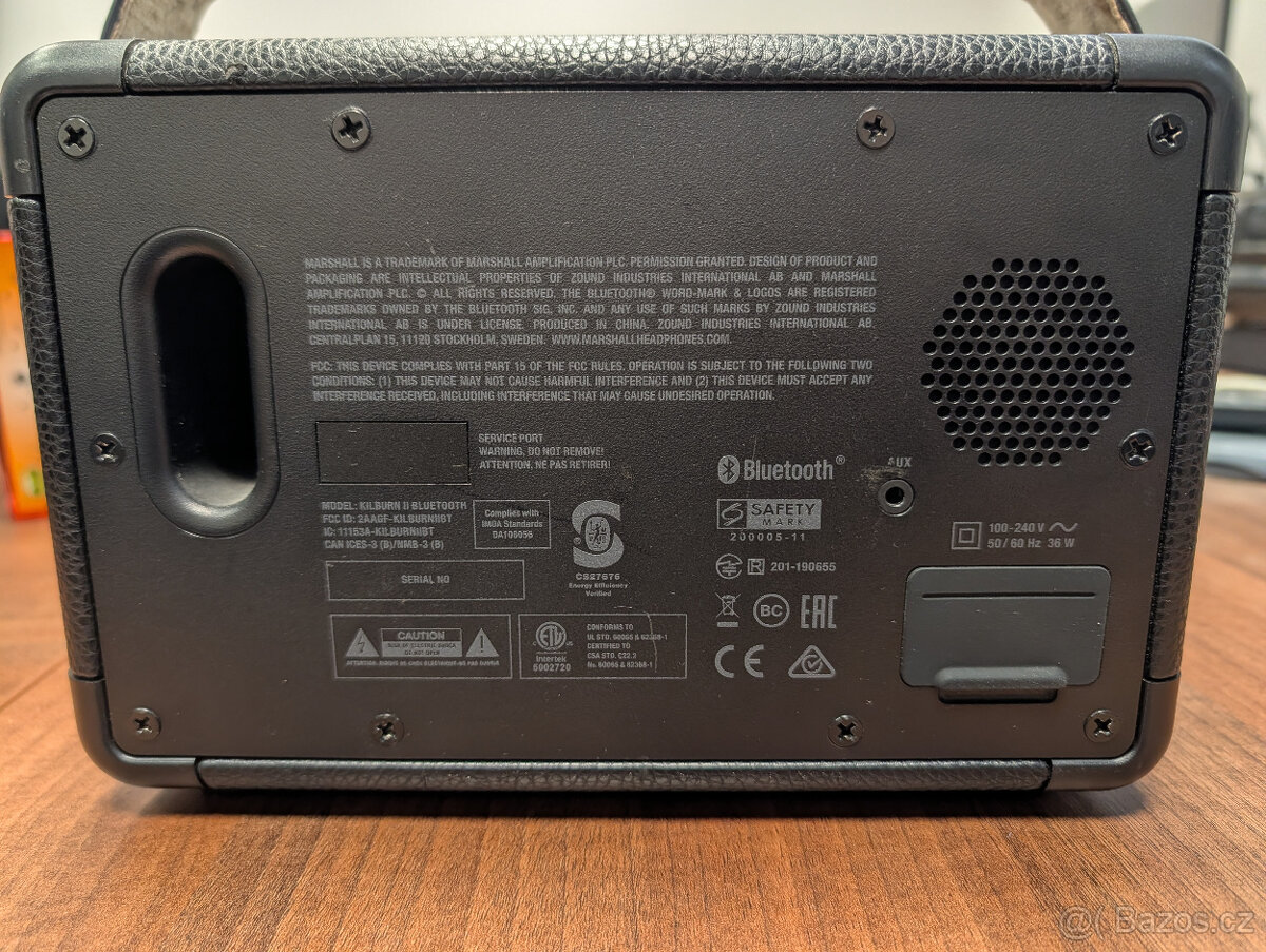 Marshall Kilburn II Black & Brass - 5