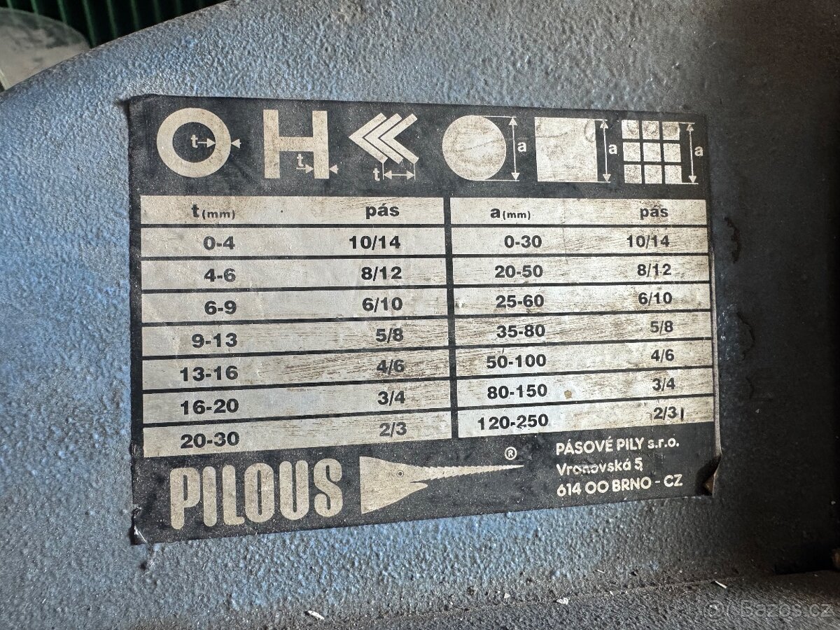 Pasová pila Pilous - 5