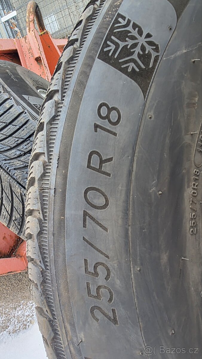 255/70 R18 zimní pneu 4 kusy - 5