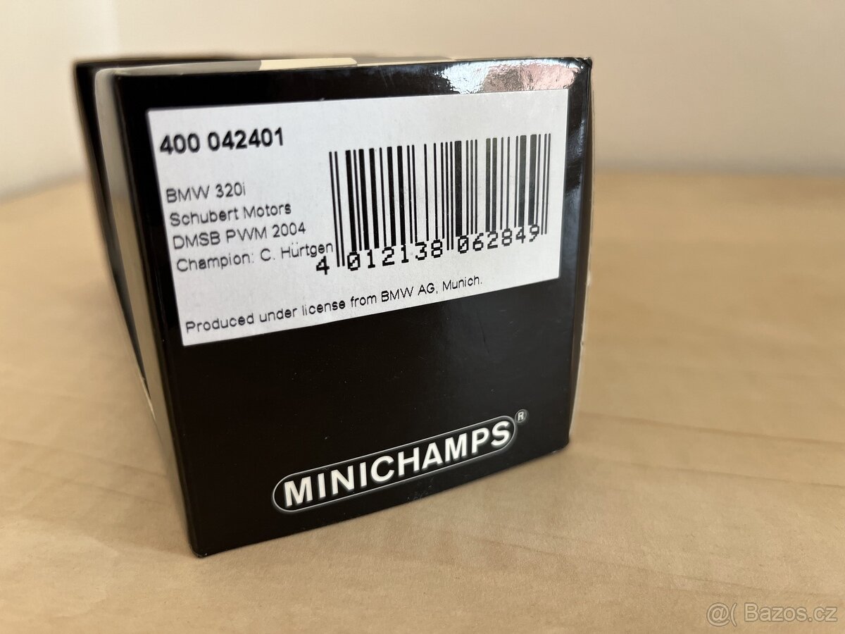 Model Minichamps BMW 320i DMSB PWM 2004 1:43 - 5