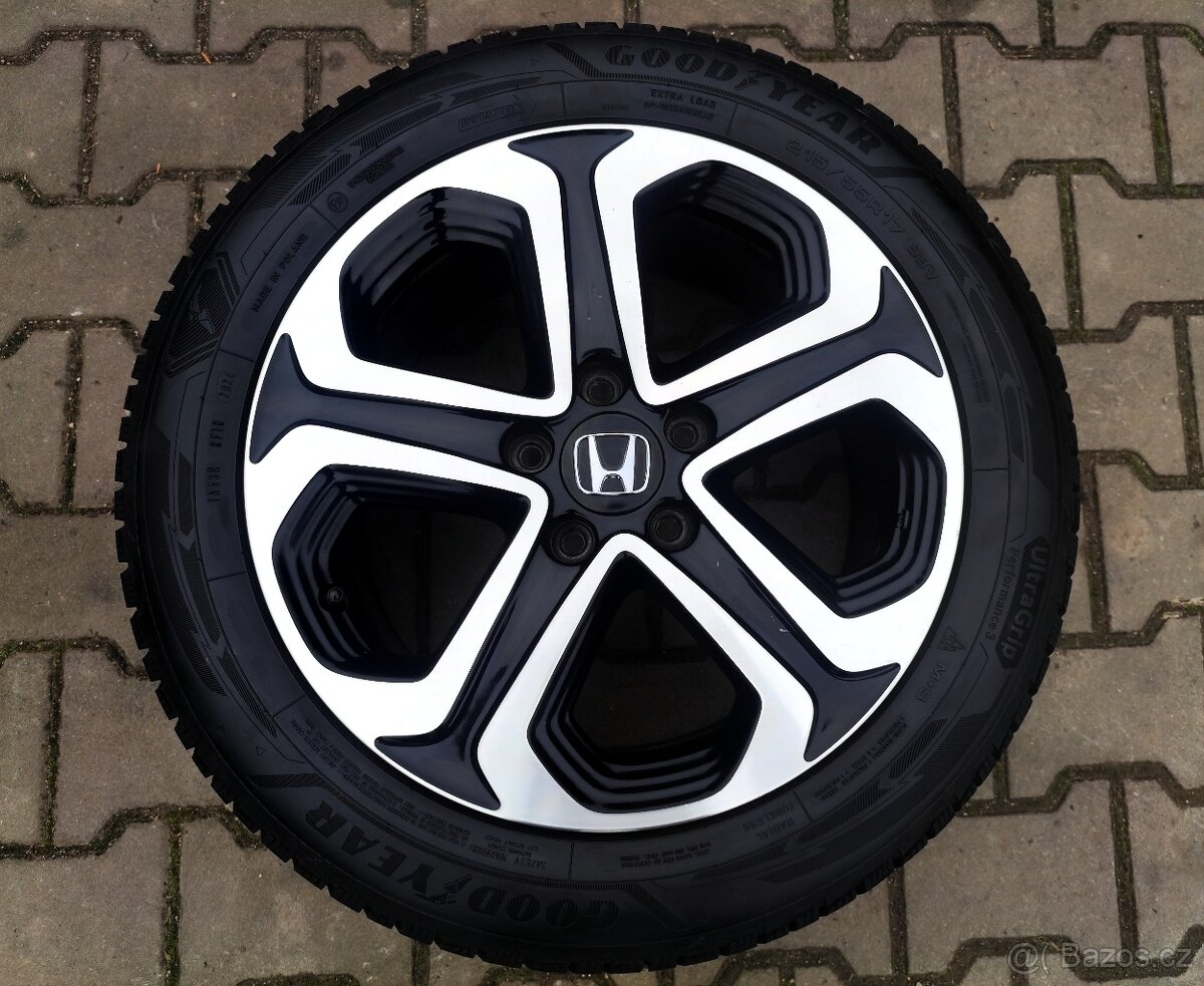 Alu kola originál Honda HR-V 5x114,3 R17 ZIMNÍ SADA - 5
