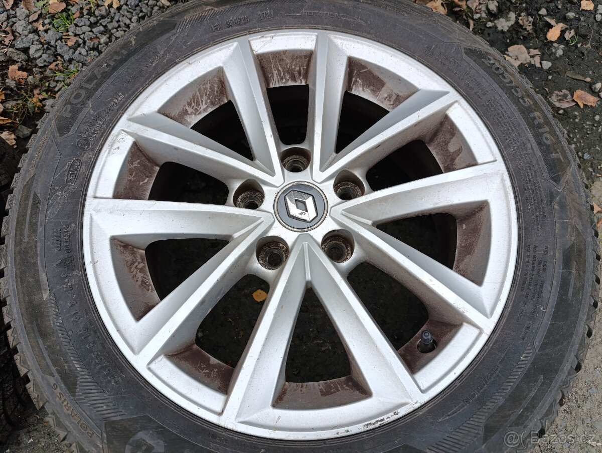 5x114,3 Renault 6,5Jx16" ET41 alu disky - 5