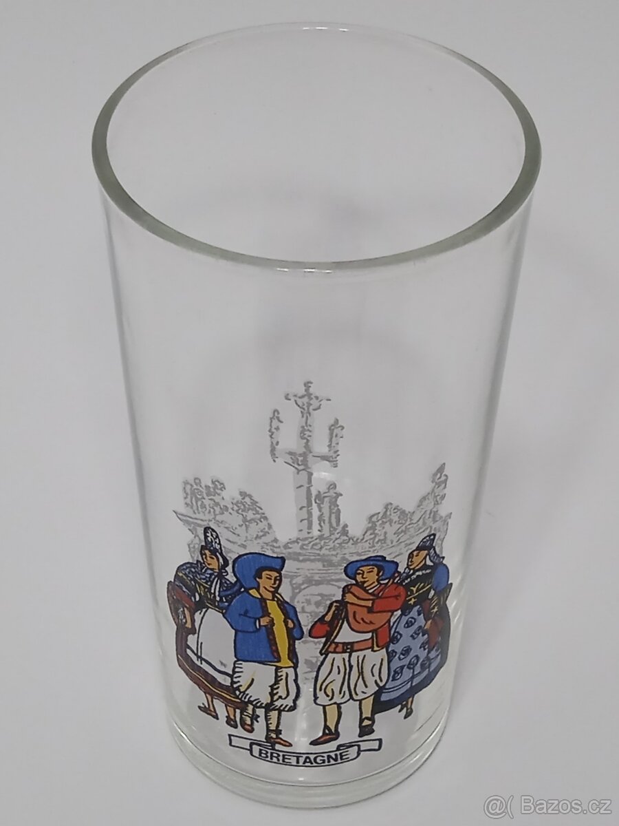 Bretagne - Sklenice od francouzské retro hořčice - 5