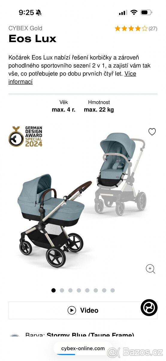 Cybex EOS Lux 2025 kupovaný v květnu 2025 - 5
