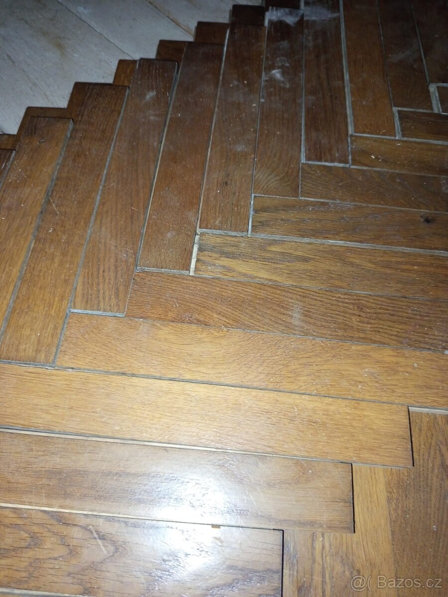 Prodám dubové parkety - 20m² (demontáž zajistíme my) - 5